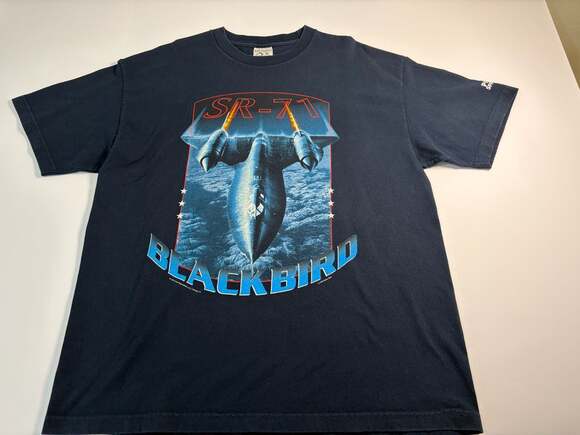 Cotton Expressions Other - Vintage 1998 Cotton Expressions SR-71 Blackbird Air & Space Museum T-Shirt XL